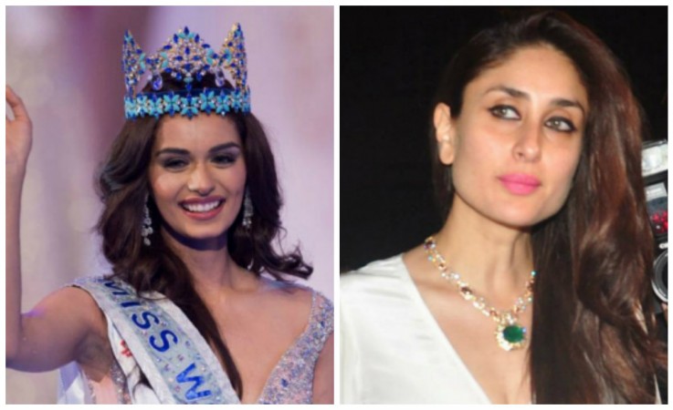 Manushi Chhillar said she is not scared of being compared to Kareena Kapoor Khan Manushi Chhillar said she is not scared of being compared to Kareena Kapoor Khan