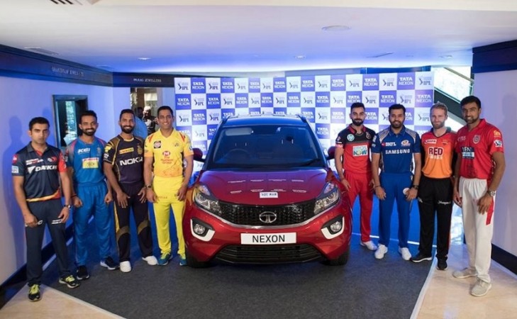 The captains of IPL 2018 Tata Nexon, Tata Nexon SUV