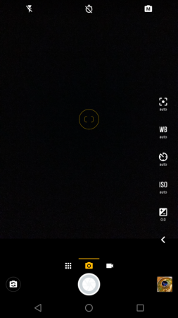 Moto Camera user interface Moto Camera user interface