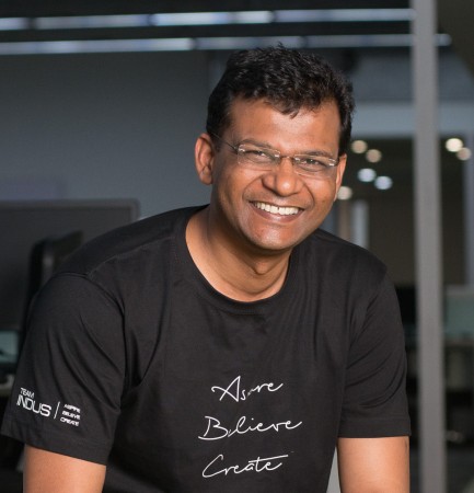 Founder and CEO of TeamIndus, Rahul Narayanan Rahul Narayanan