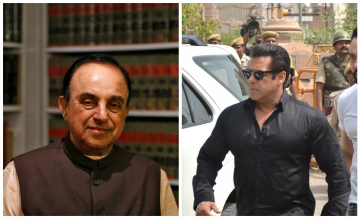 Subramanian Swamy reacts to actresses supporting Salman Khan in blackbuck poaching case Subramanian Swamy reacts to actresses supporting Salman Khan in blackbuck poaching case
