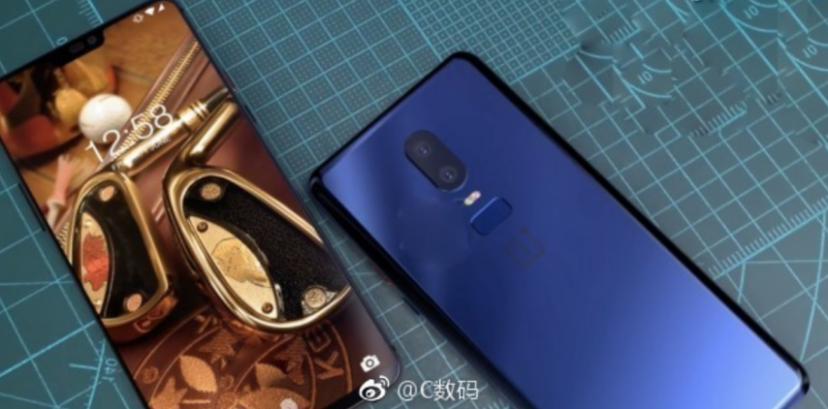 OnePlus 6 comes in the beautiful blue colored shell on the back OnePlus 6, Blue color, feature