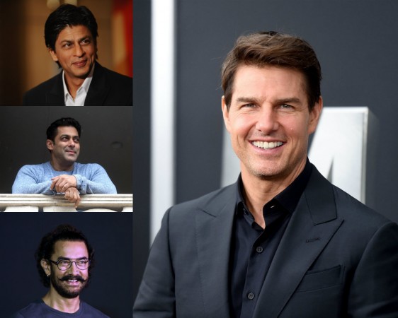 Who is the Tom Cruise of Bollywood: Shah Rukh Khan, Salman Khan or Shah Rukh Khan? Tom Cruise, Shah Rukh, Aamir Khan, Salman Khan