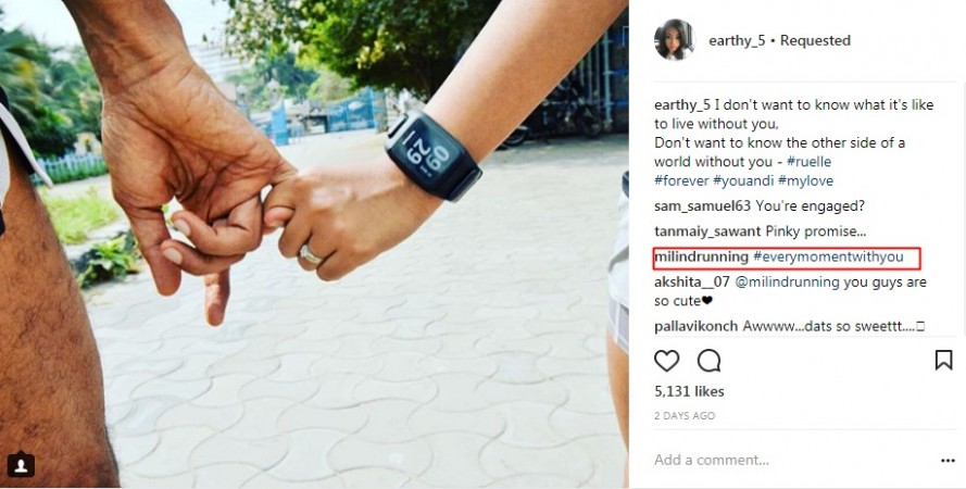 Milind Soman, Girlfriend Ankita Konwar Milind Soman, Girlfriend Ankita Konwar