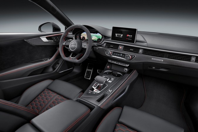 New Audi RS 5 coupe gets a smaller 2.9-litre V6 twin-turbocharged petrol engine in place of V8 mill. Audi RS 5