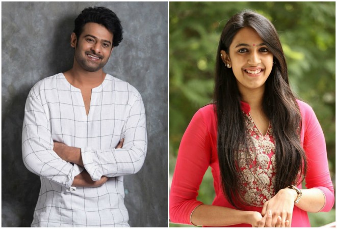 Prabhas and Niharika Konidela Prabhas and Niharika Konidela