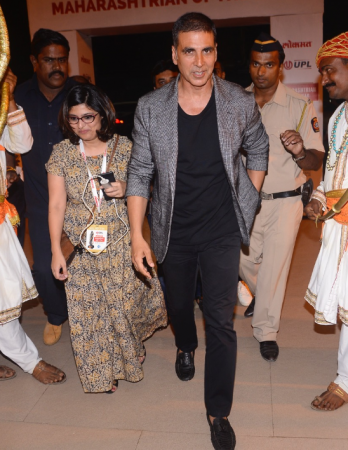Akshay Kumar at Lokmat 2018 Akshay Kumar at Lokmat 2018