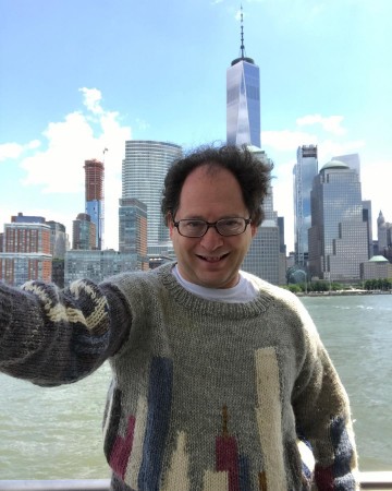 Sam Barsky, an artistic knitter Sam Barsky