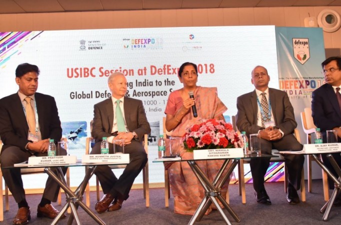 US envoy to India Kenneth Juster at DefExpo US envoy to India Kenneth Juster at DefExpo