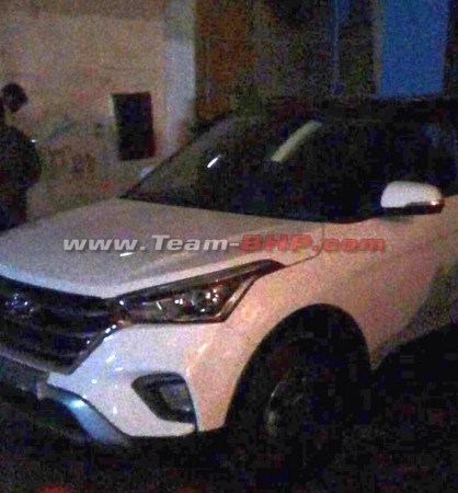 2018 Hyundai Creta facelift spotted uncamouflaged during a photo shoot. 2018 Hyundai Creta