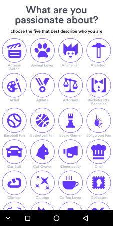 Orkut hello mobile app (screenshot) Orkut hello mobile app screenshot
