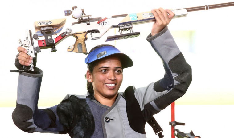 Tejaswini Sawant won her second medal in Gold Coast on Friday, April 13. Tejaswini Sawant