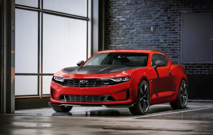 2019 Chevrolet Camaro comes with an aggressive front end. Pictured- Camaro 1LE 2019 Chevrolet Camaro