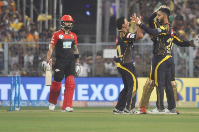 RCB captain Virat Kohli scored 31 off 33 balls against KKR Virat Kohli
