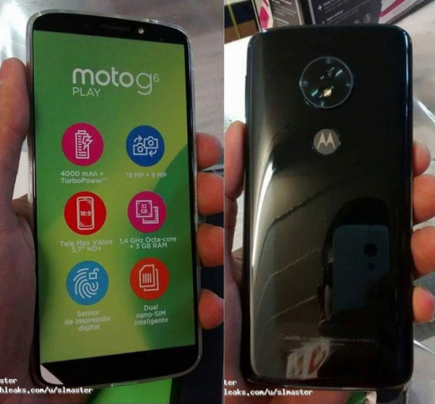 Moto G6 Play leaked hands-on image Moto G6 Play leaked hands-on image