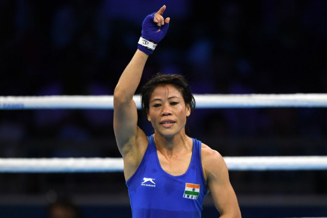 Mary Kom wins gold on Commonwealth Games debut. MC Mary Kom