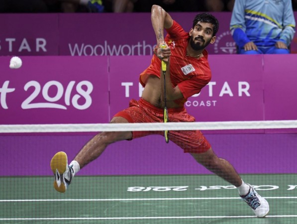 File photo of Kidambi Srikanth in Gold Coat. Kidambi Srikanth