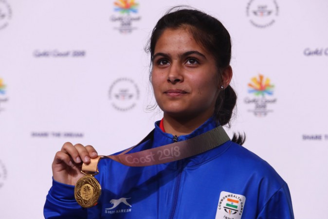 16-year-old Manu Bhaker shot gold in Commonwealth Games 2018. Manu Bhaker