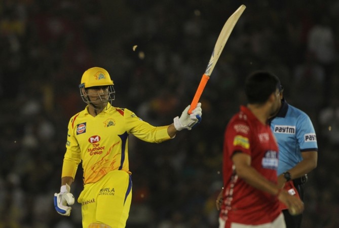 File photo of MS Dhoni in IPL 2018. MS Dhoni