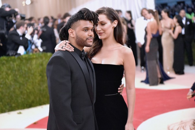 The Weeknd was spotted kissing Bella Hadid at a Cannes party. the weeknd and bella hadid