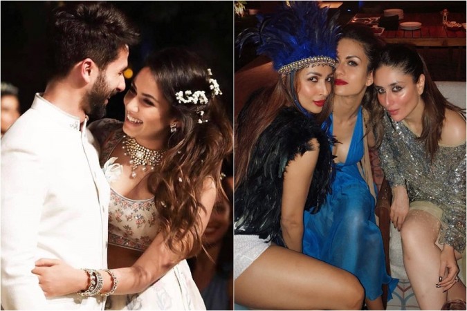 Shahid Kapoor, Mira Rajput, Malaika Arora Khan Shahid Kapoor, Mira Rajput, Malaika Arora Khan