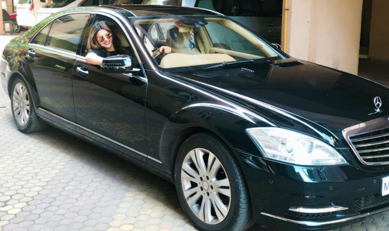 Urvashi Rautela's new car Urvashi Rautela's new car