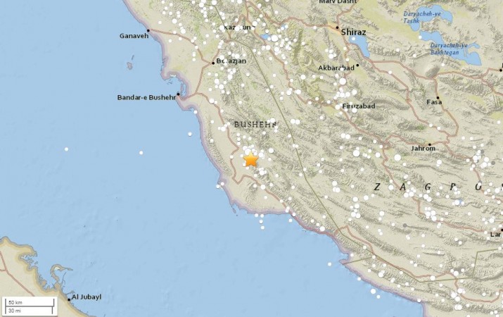 An earthquake of magnitude 5.5 struck Iran's southern province of Bushehr Iran earthquake
