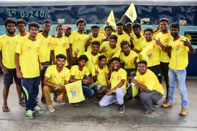 Close 1000 fans traveled to Pune on an all-expense paid trip for CSK's home game against Rajasthan Royals on Friday, April 20. Chennai Super Kings