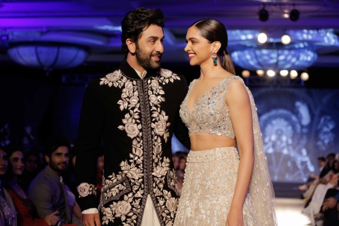 Ranbir Kapoor and Deepika Padukone walk the ramp for Manish Malhotra Ranbir Deepika