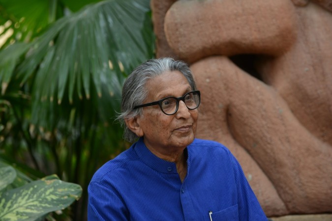 Renowned architect Balkrishna Doshi. balkrishna doshi