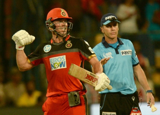 AB de Villiers hit a match-winning 90 on April 21. AB de Villiers