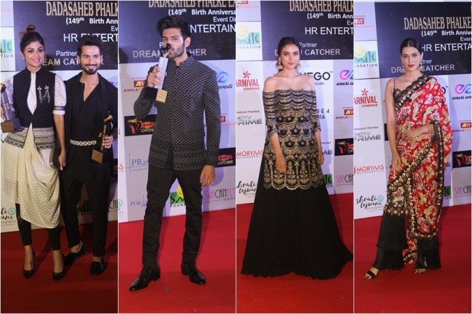 Shahid Kapoor, Shilpa Shetty, Kartik Aaryan, Aditi Rao Hydari, Kriti Sanon Shahid Kapoor, Shilpa Shetty, Kartik Aaryan, Aditi Rao Hydari, Kriti Sanon