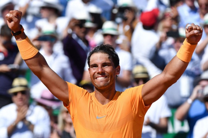 Nadal got the better of Djokovic in straight sets. Rafael Nadal