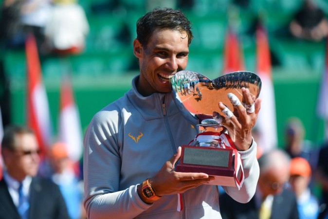 Nadal has won the Monte Carlo Masters title 11 times in his career. Rafael Nadal