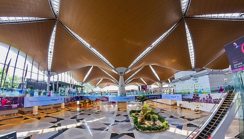 Hassan al-Kontar has been stranded in the Malaysian airport for more than 40 days Malaysian airport