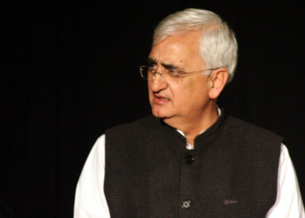 Salman Khurshid said Congress' hands are stained with blood of Muslims. Salman Khurshid