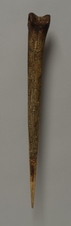 Dagger made of Cassowary bone Bone dagger