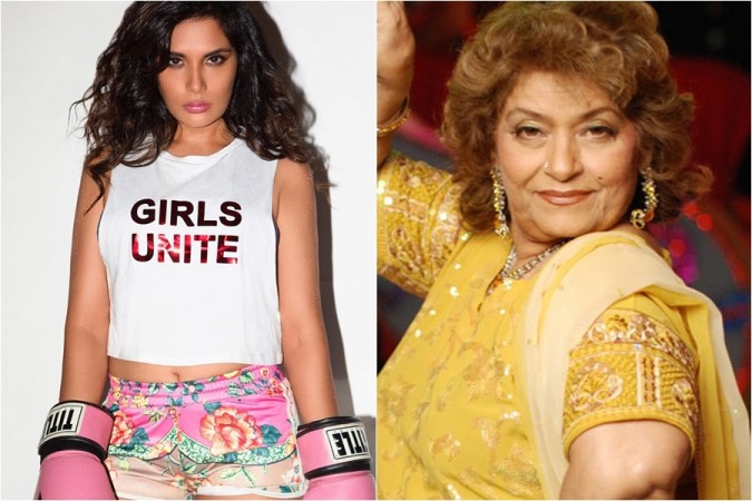 Richa Chadha, Saroj Khan Richa Chadha, Saroj Khan