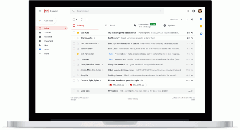 New Gmail Gmail