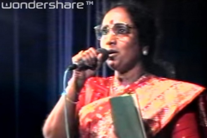 MS Rajeswari. MS Rajeswari