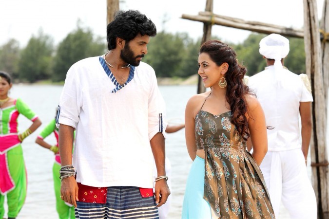 Vikram Prabhu and Nikki Galrani in Pakka Vikram Prabhu and Nikki Galrani's Pakka