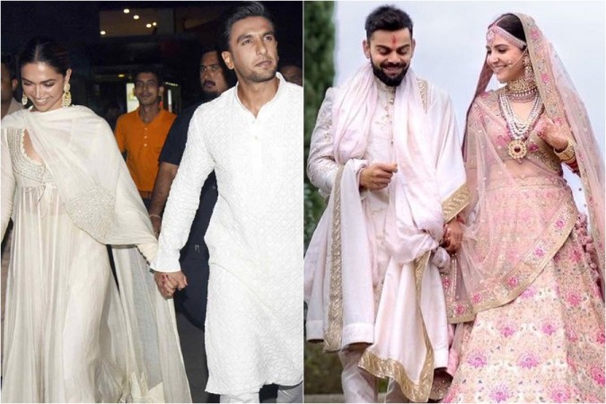 Deepika Padukone, Ranveer Singh, Virat Kohli, Anushka Sharma Deepika Padukone, Ranveer Singh, Virat Kohli, Anushka Sharma