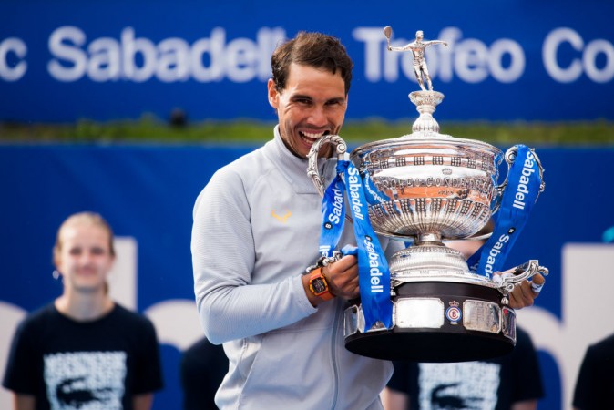 Rafael Nadal achieved his 401st career win on clay Sunday, April 29. Rafael Nadal