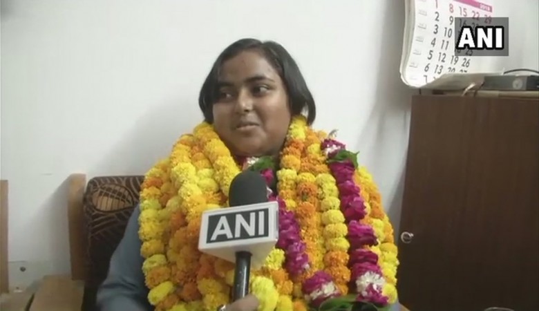 UP Class 10 boards 2018 topper Anjali Varma. UP Class 10 boards topper
