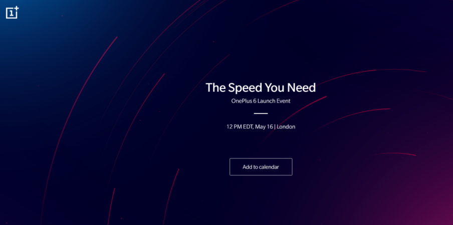 OnePlus 6 launch set to go live on 12 pm EDT (9:30 pm IST) in London on May 16, 2018. OnePlus 6, launch, live, stream, webcast