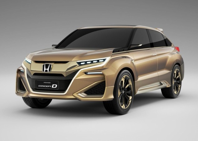 Honda Amaze-based compact SUV will go up against Maruti Suzuki Vitara Brezza. (Pictured: Honda D concept for representational purpose) Honda Amaze-based SUV