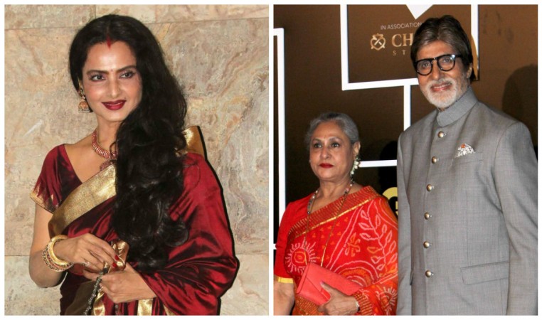 Rekha reportedly trying hard to be friends with Amitabh Bachchan and his family Rekha reportedly trying hard to be friends with Amitabh Bachchan and his family