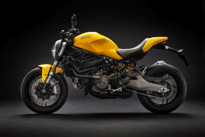 2018 Ducati Monster 821 is offered in Red, Matte Black and new Yellow color options. 2018 Ducati Monster 821