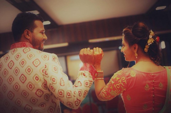 Bigg Boss Kannada contestant Gowthami Gowda's gets engaged to her boyfriend George Christie/ Bigg Boss Kannada contestant Gowthami Gowda's engagement photo