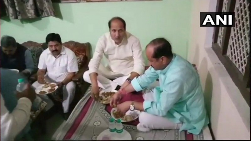 Suresh Rana stoked controversy for ordering restaurant food during dinner at dalit's house. Suresh Rana
